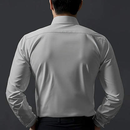 Men's Designer Long Sleeve Shirt | Slim Fit Casual