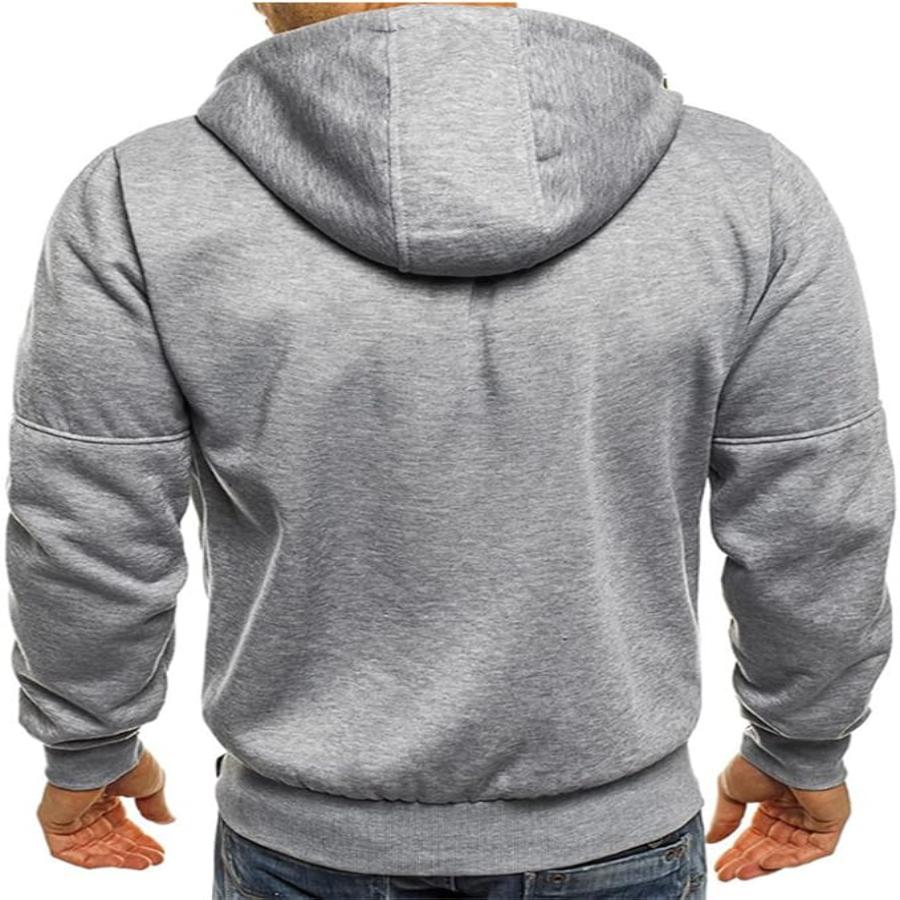 Men’s Winter Hoodie Jacket | Zip-Up, Hood