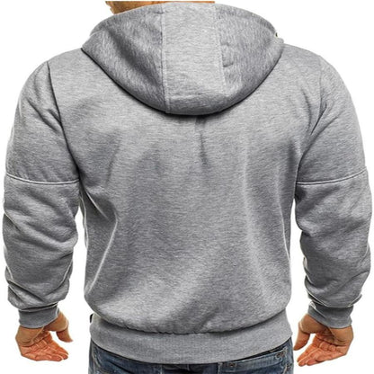 Men’s Winter Hoodie Jacket | Zip-Up, Hood