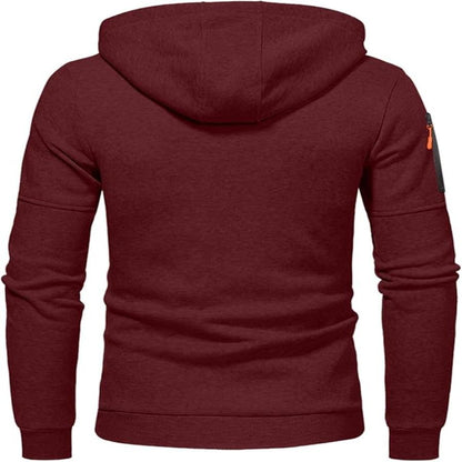Men’s Winter Hoodie Jacket | Zip-Up, Hood