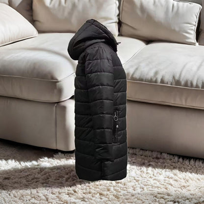 Women’s Hooded Puffer Winter Coat | Warm Faux Fur Lined