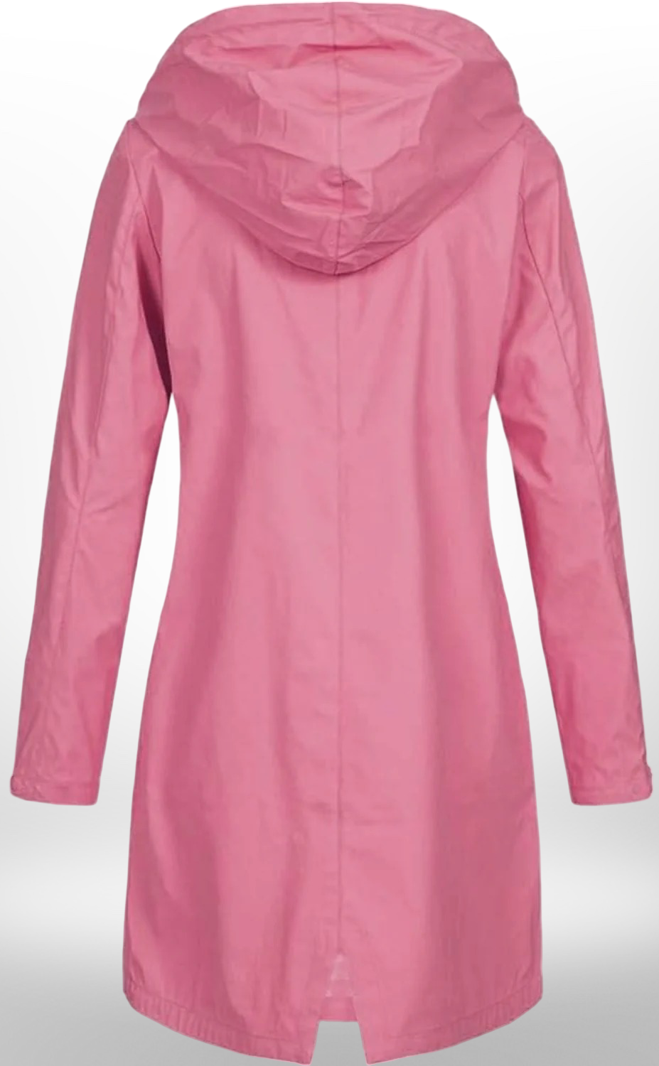 Women Waterproof Long Jacket | Hooded Waist Rain Coat