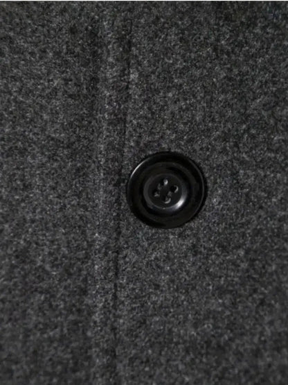 Men's Winter Trench Coat | Long, Oversized