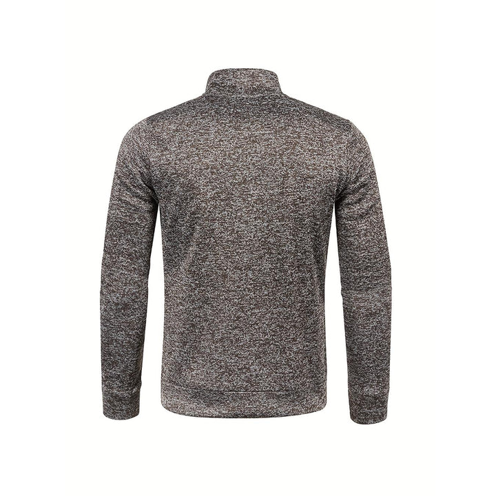 Men’s Knit Half Zip Sweater | Warm, Chunky