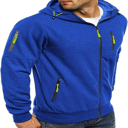 Men’s Winter Hoodie Jacket | Zip-Up, Hood