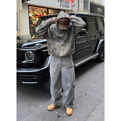 Unisex Oversized Sweatshirt Hoodie | Quilted, Chunky Fit