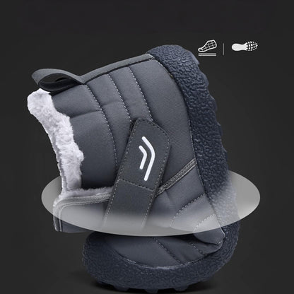 Men’s Insulated Snow Boots | Waterproof Winter Boots, Warm Grip