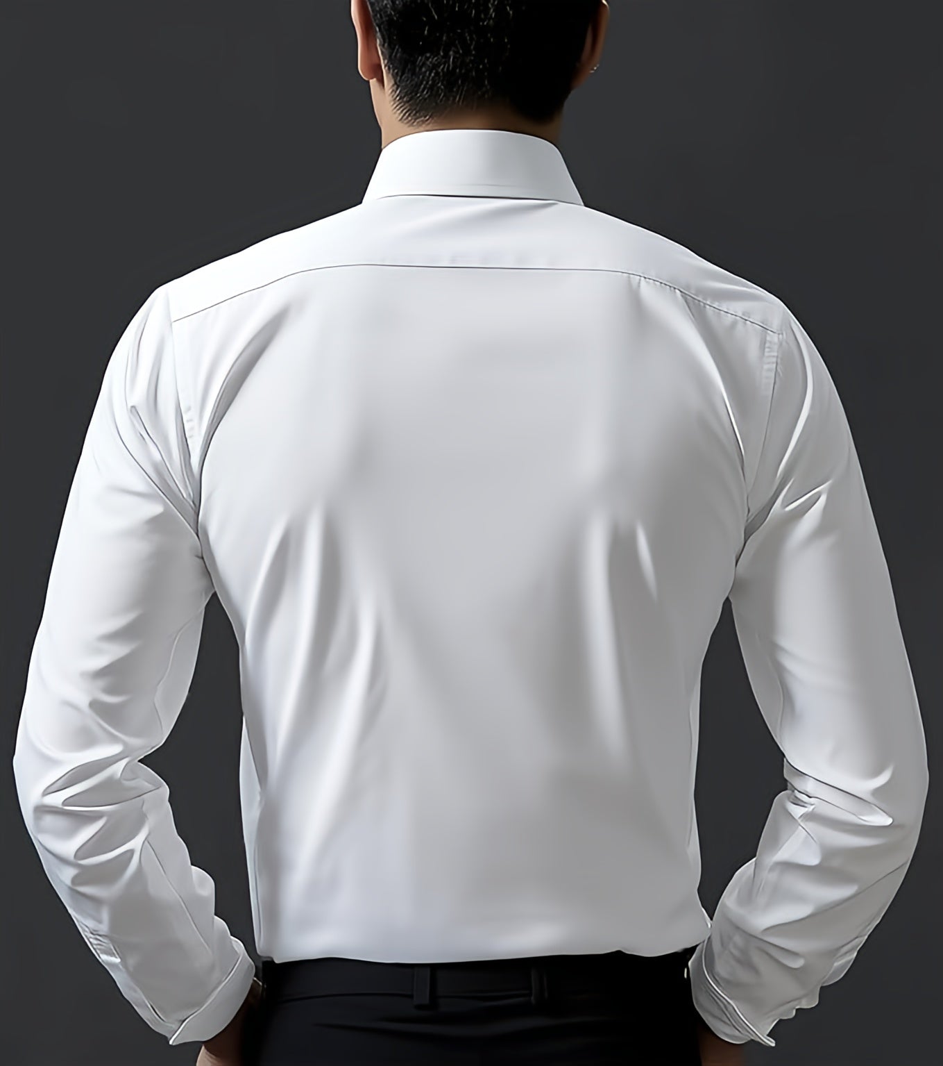 Men's Designer Long Sleeve Shirt | Slim Fit Casual