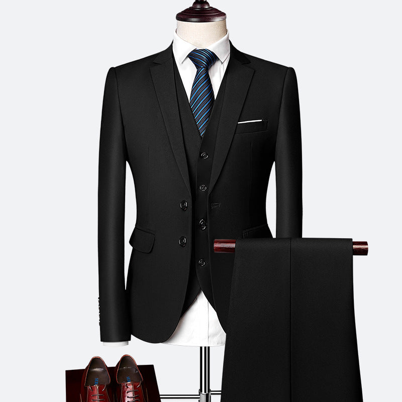 Men's Formal Suit Set | Blazer Vest and Trousers