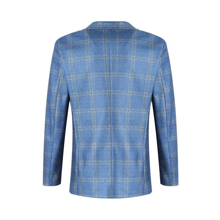 Men's Lightweight Plaid Blazer | Slim Fit, Formal