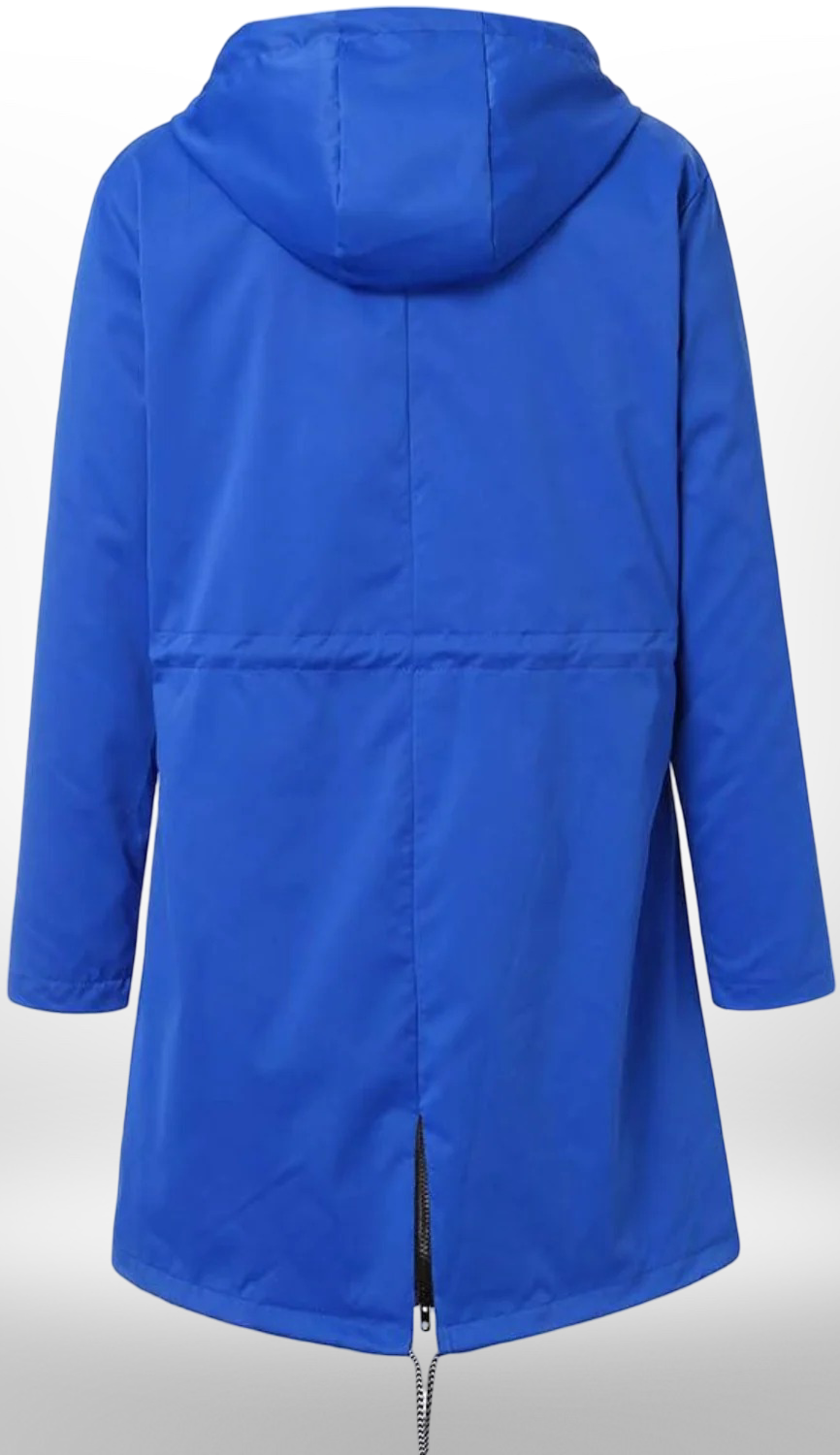 Women Waterproof Long Jacket | Hooded Waist Rain Coat