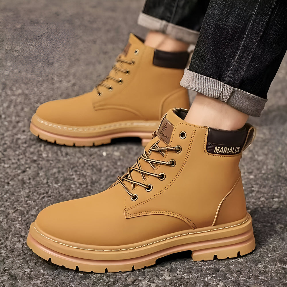Men’s Waterproof Work Boots | Durable Lace Up Ankle