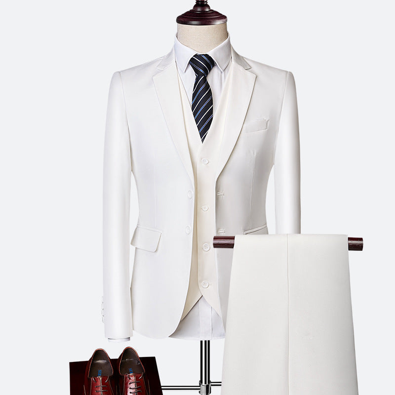 Men's Formal Suit Set | Blazer Vest and Trousers