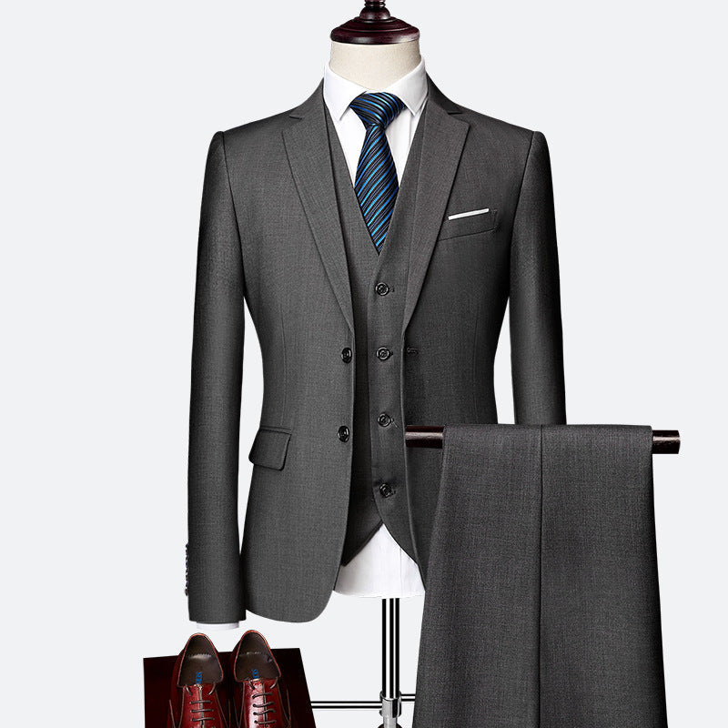 Men's Formal Suit Set | Blazer Vest and Trousers