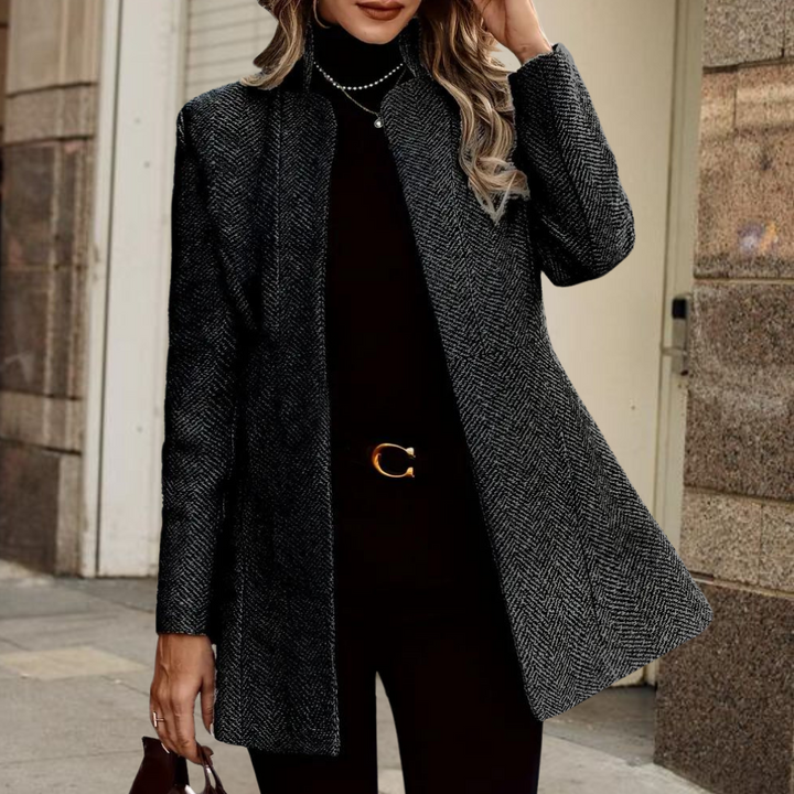 Women's Winter Trench Coat | Long Waterproof Padded