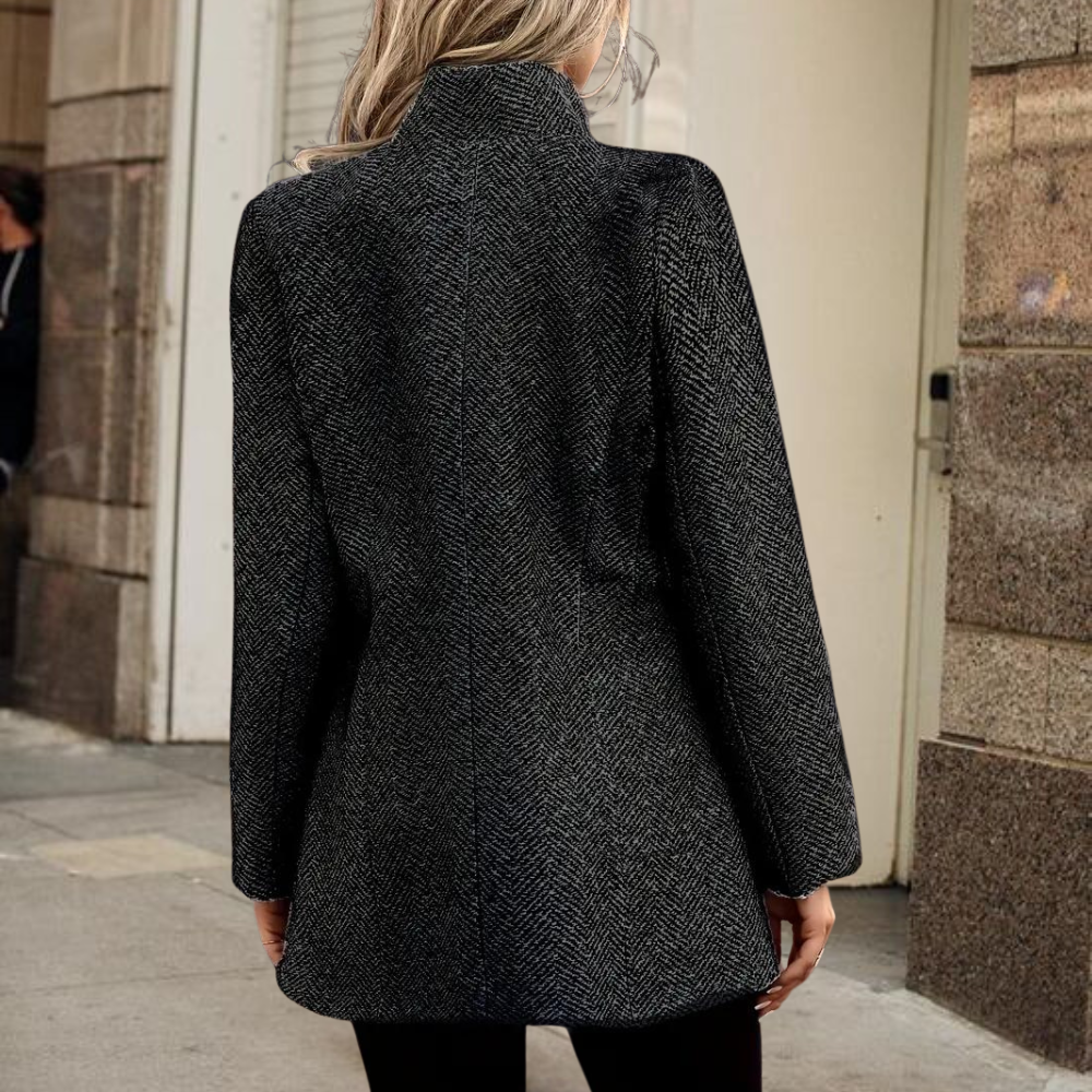 Women's Winter Trench Coat | Long Waterproof Padded