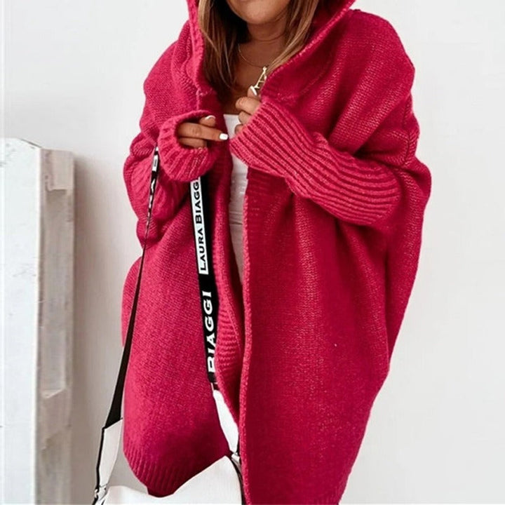 Women's Knitted Cardigan | Longline Oversized