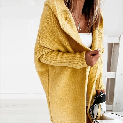 Women's Knitted Cardigan | Longline Oversized