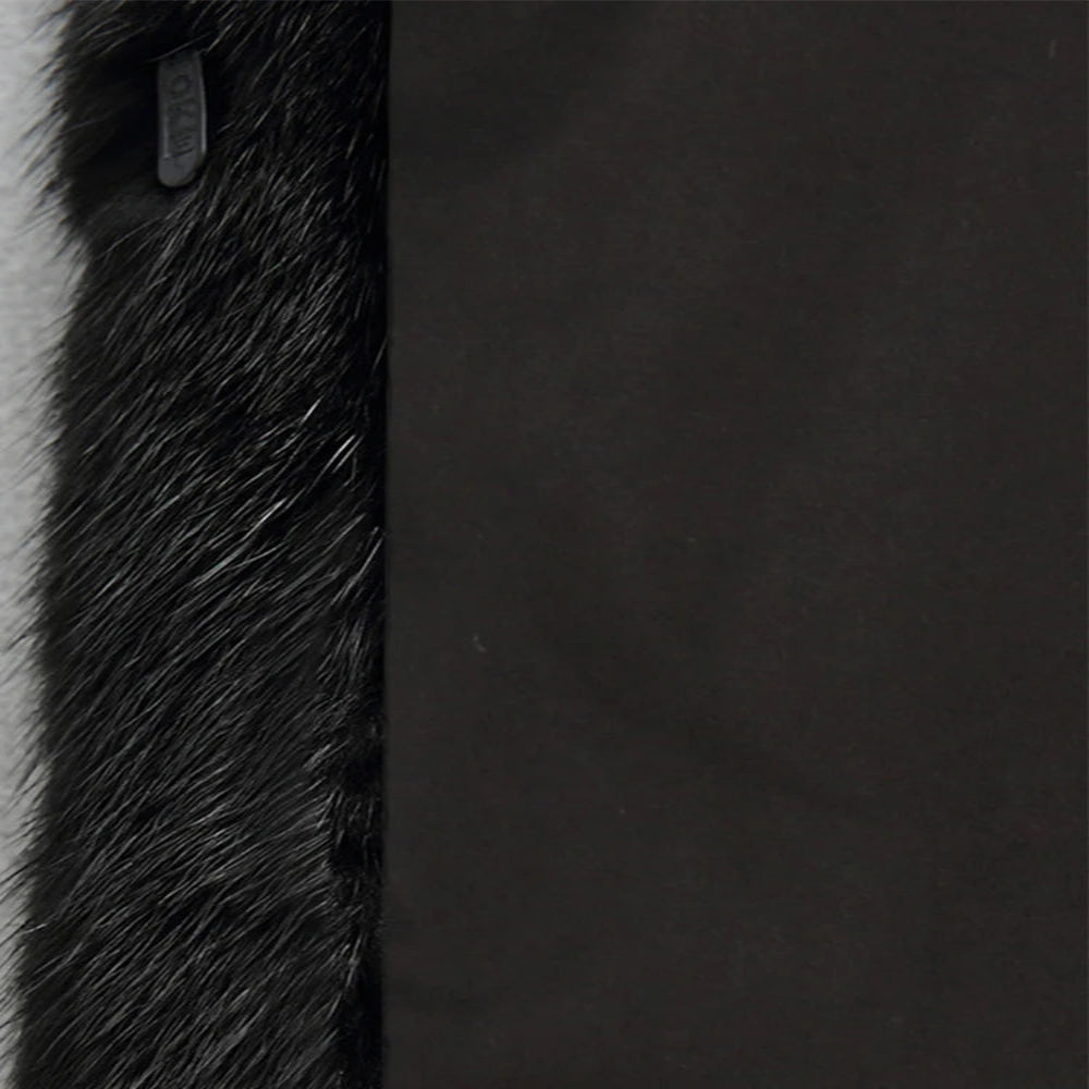 Faux Fur Coat Women Long Elegant Design with Hood 5