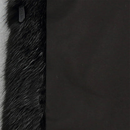 Faux Fur Coat Women Long Elegant Design with Hood 5