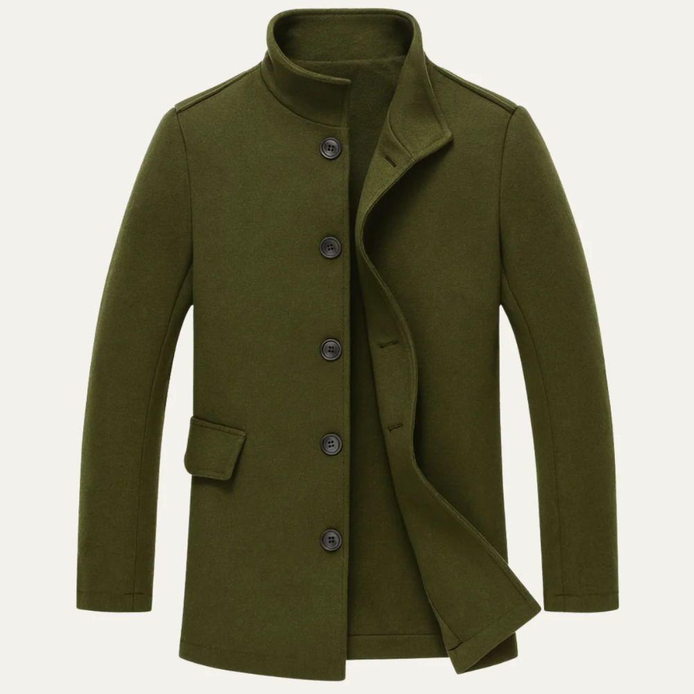 Men's Slim Fit Wool Blazer Jacket | Smart Casual Winter