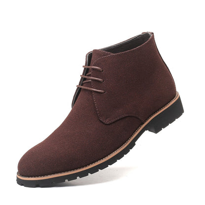 Men’s Suede Lace Up Ankle Boots | Casual Chukka Desert