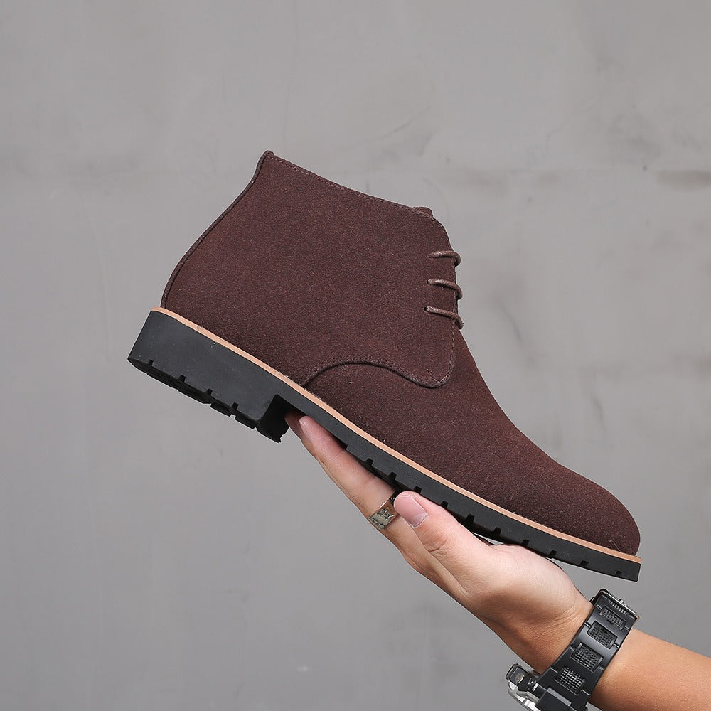 Men’s Suede Lace Up Ankle Boots | Casual Chukka Desert