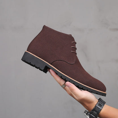 Men’s Suede Lace Up Ankle Boots | Casual Chukka Desert