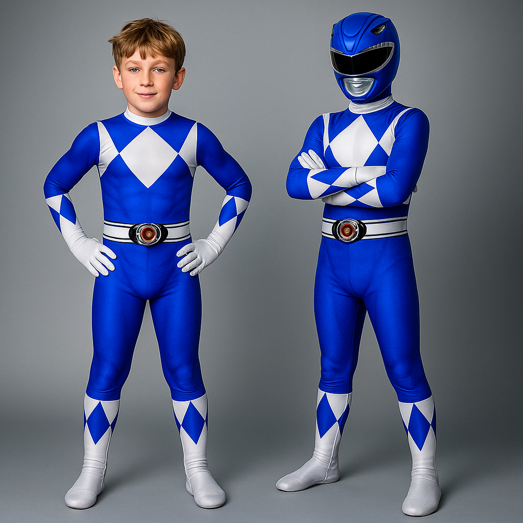 Halloween Costume Kids Superhero Jumpsuit Outfit