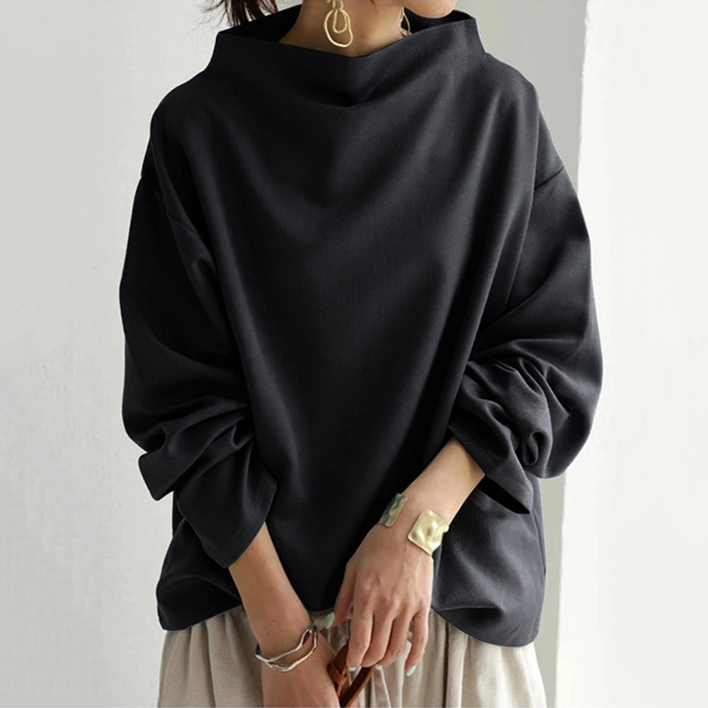 Ivyshape | High Neck Sweater
