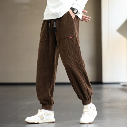 Joggers for Women Soft Corduroy Casual Streetwear Pants 3