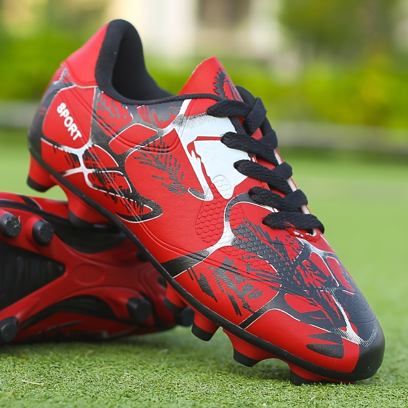Kids Lightweight Football Boots | Breathable Lace-Up-Levorel