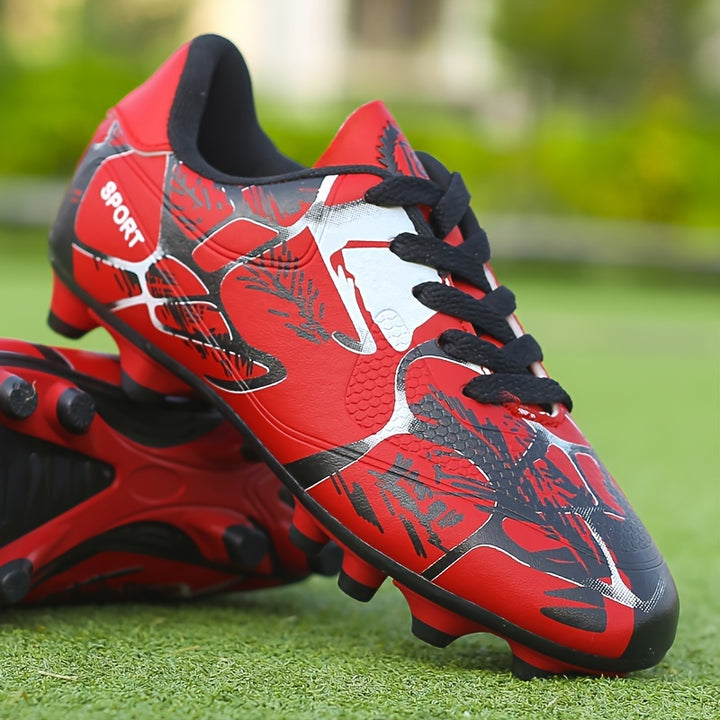 Kids Lightweight Football Boots | Breathable Lace-Up-Levorel