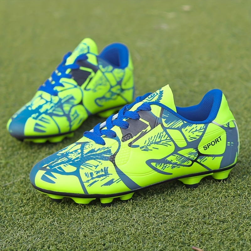 Kids Lightweight Football Boots | Breathable Lace-Up-Levorel