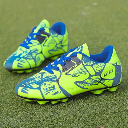 Kids Lightweight Football Boots | Breathable Lace-Up-Levorel