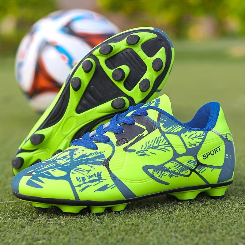 Kids Lightweight Football Boots | Breathable Lace-Up-Levorel