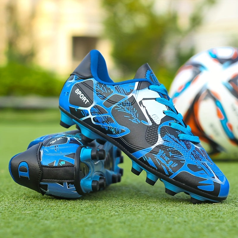 Kids Lightweight Football Boots | Breathable Lace-Up-Levorel