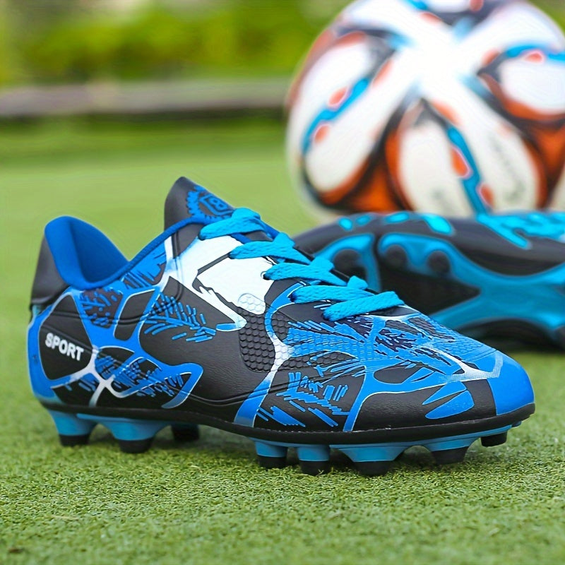 Kids Lightweight Football Boots | Breathable Lace-Up-Levorel