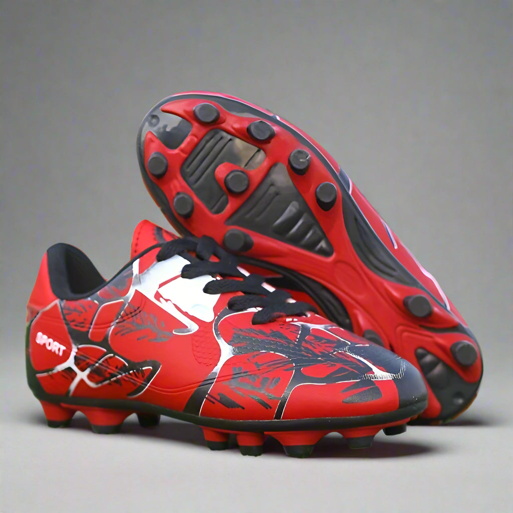 Kids Lightweight Football Boots | Breathable Lace-Up-Levorel