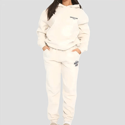 Women's Oversized Comfy Hoodie Tracksuit Relaxed Fit Streetwear