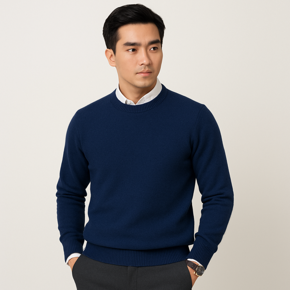Luxurious Cashmere Sweater Soft Classic Design for All Occasions 8