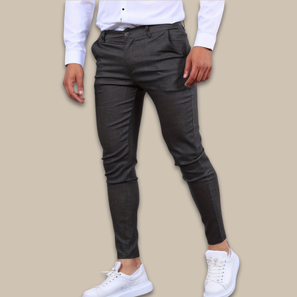 Men’s Slim Fit Casual Chinos Stretch Tapered