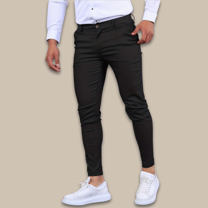 Men’s Slim Fit Casual Chinos Stretch Tapered