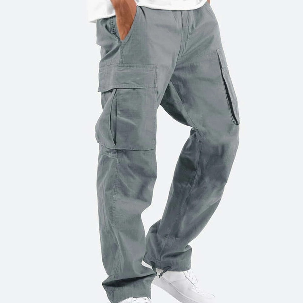 Men's Cargo Trousers Comfortable Stylish Everyday Wear Durable Fabric 1
