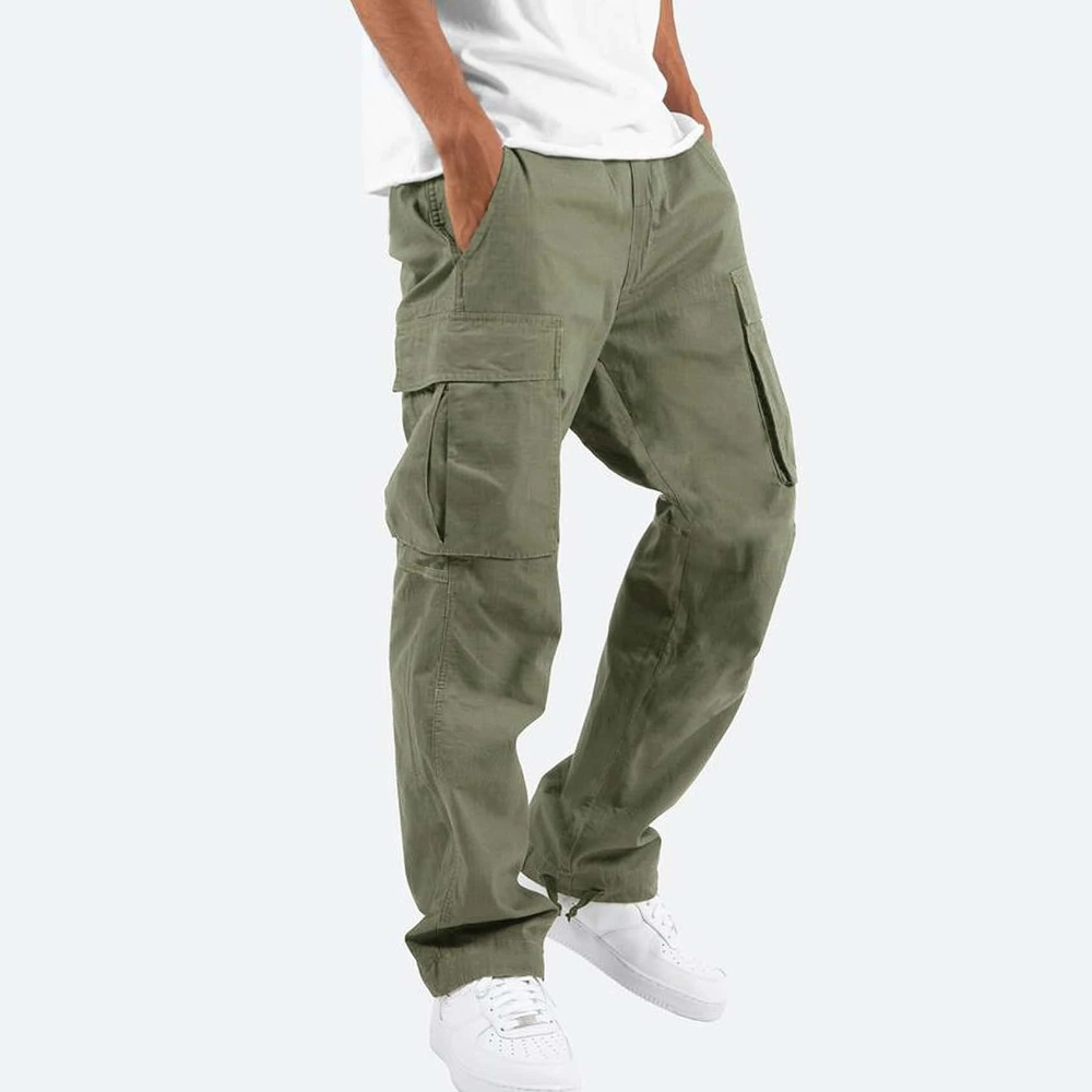 Men's Cargo Trousers Comfortable Stylish Everyday Wear Durable Fabric 3
