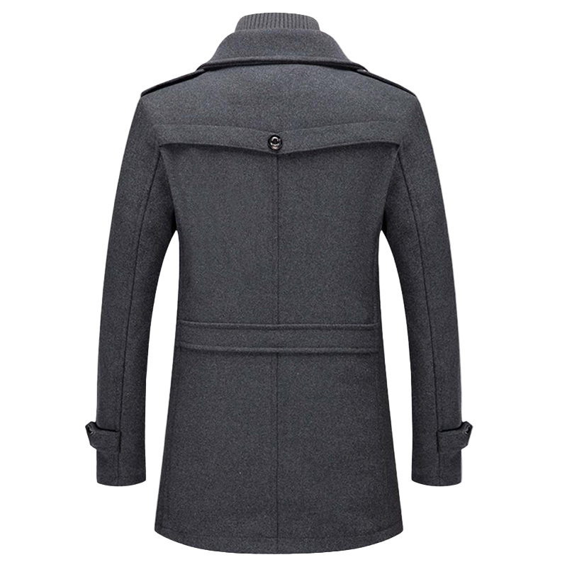 Men's Coat Lightweight Warm Stylish Winter Outerwear Long Sleeve 2