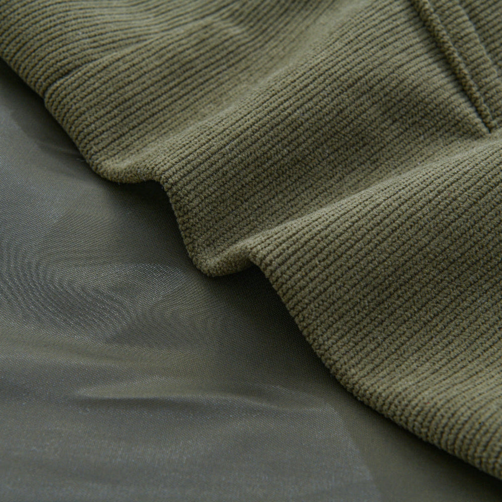 Men's Coat Vintage Corduroy Slim Fit Stand Collar Short Jacket 6