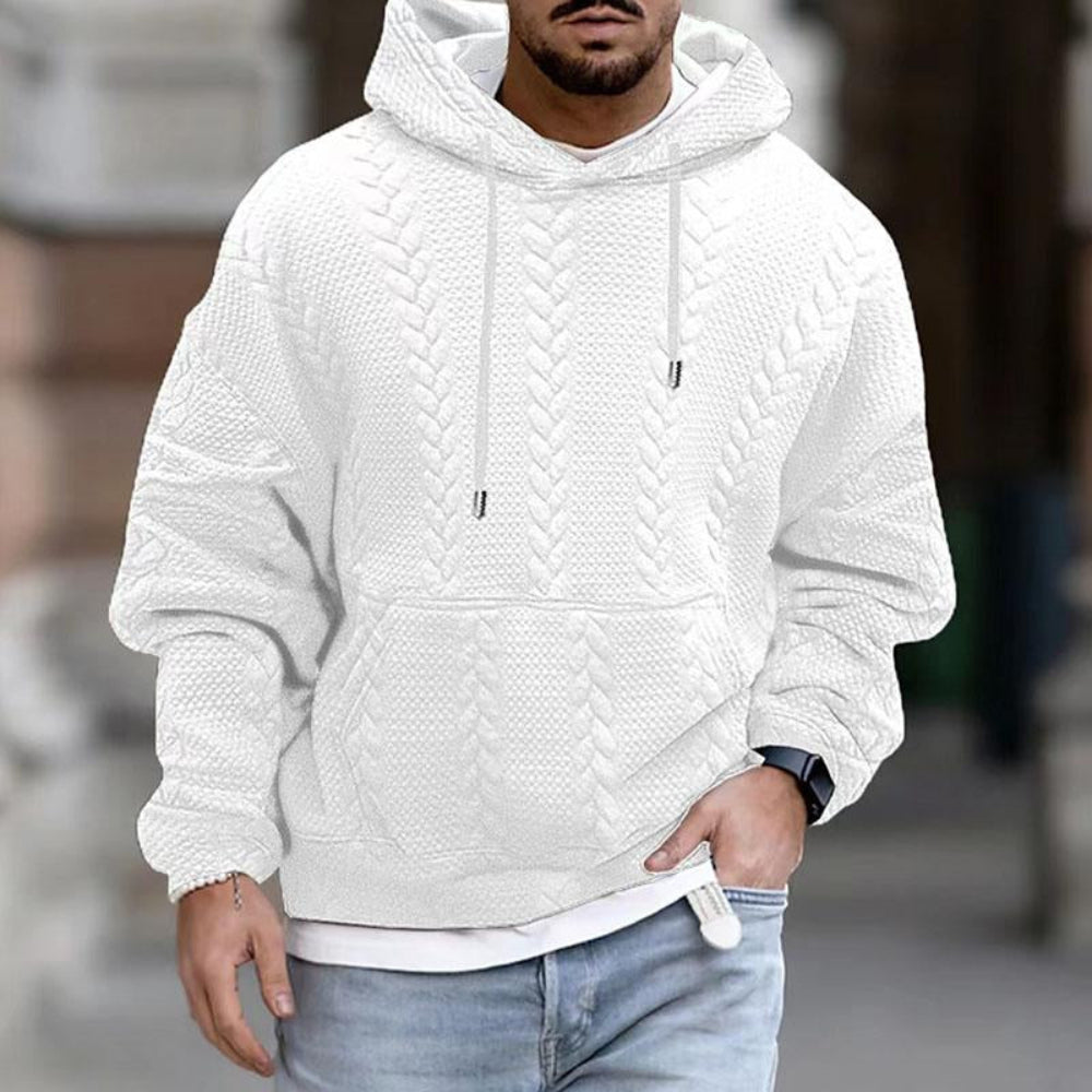 Men's Graphic Hoodie Long Sleeve Kangaroo Pocket Casual Sweatshirt 5