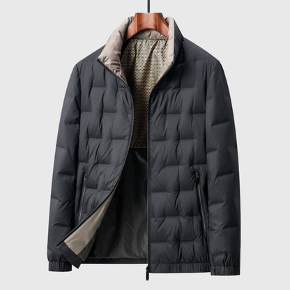 Men’s Lightweight Quilted Puffer Jacket | Durable Windproof