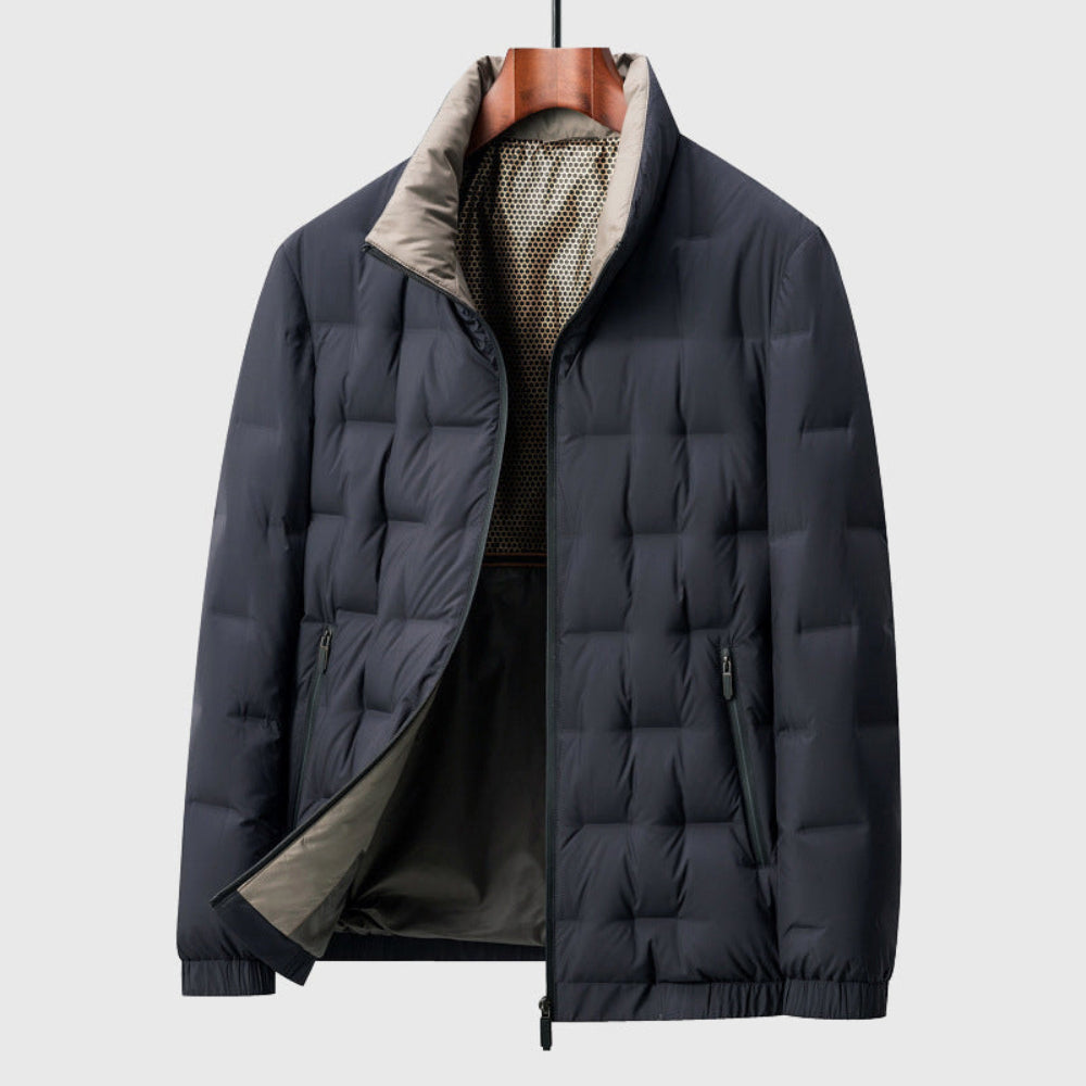 Men’s Lightweight Quilted Puffer Jacket | Durable Windproof